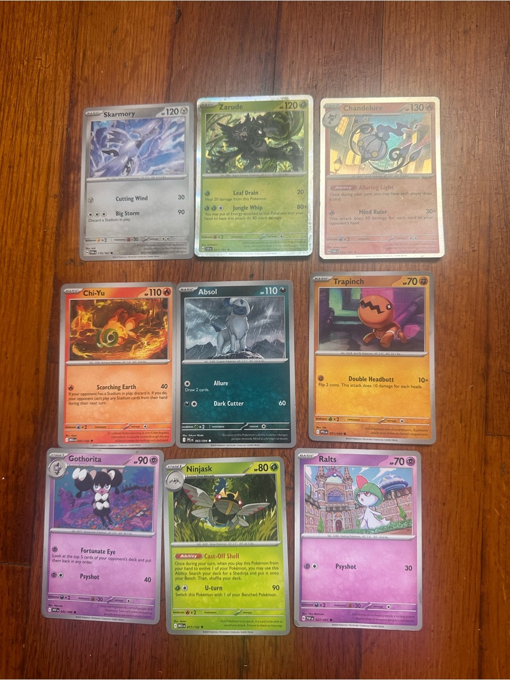 Pokémon Trading Card Game Assorted Holo Card Lot - Multi-Color